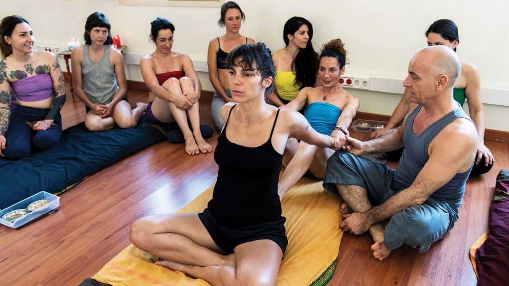 Ayurvedic Yoga Massage training – The Butterfly Stretch